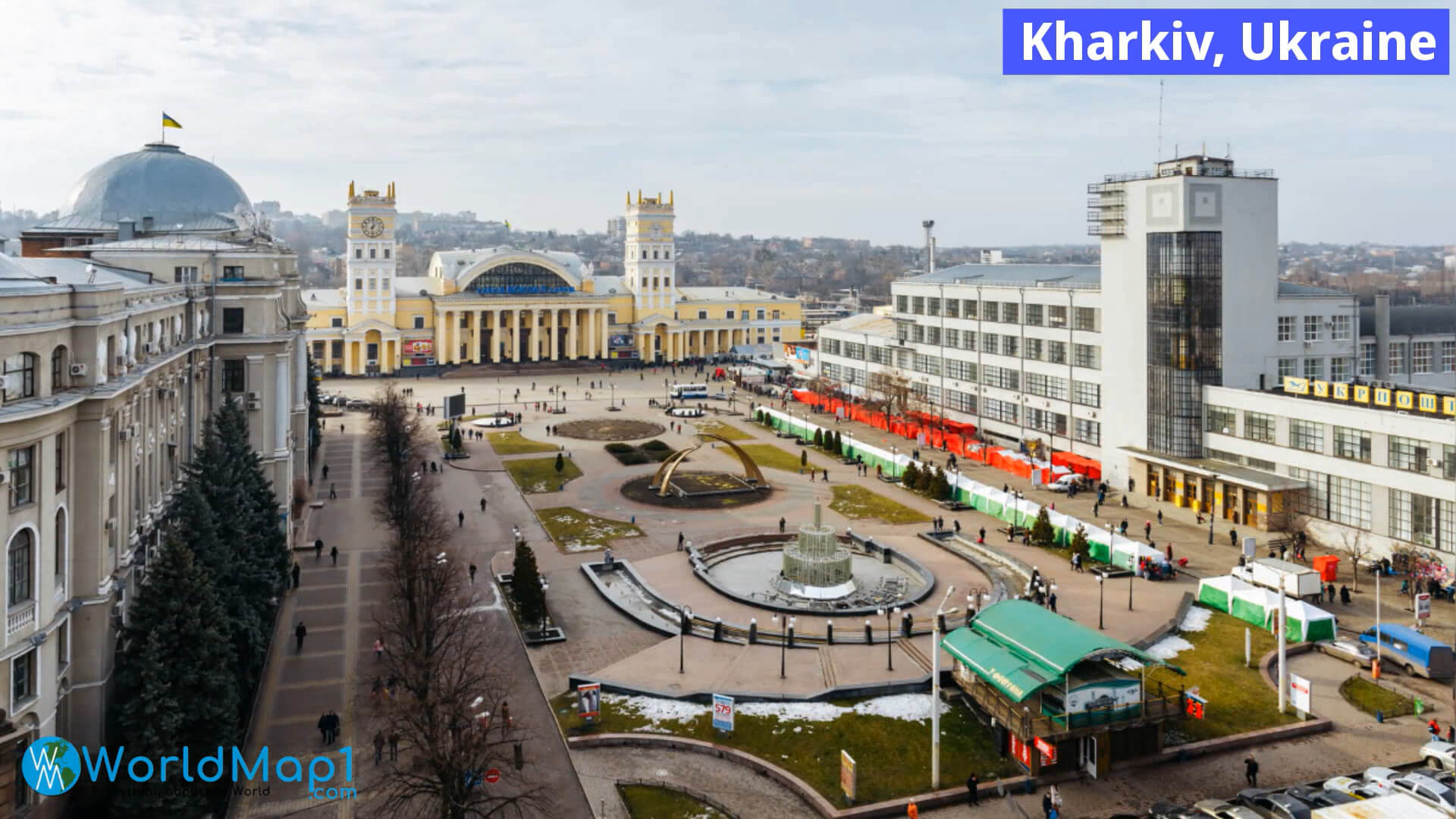 Kharkiv City Center Ukraine